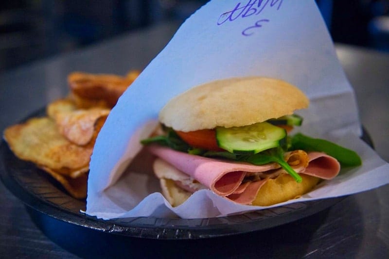 One of our hand-crafted sandwiches